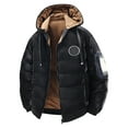 thumbnail image 4 of Reversible Hooded Jacket Heavy Duty Winter Coat With Detachable Lined Hood For Extreme Cold Weather And Warmth, 4 of 4