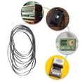 thumbnail image 2 of Lerpwige 4mm Flat Belt Replacement For Outdated Cassette Decks Slip Proof Reliabled, 2 of 8