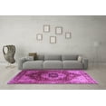 thumbnail image 3 of Ahgly Company Indoor Rectangle Persian Purple Traditional Area Rugs, 6' x 9', 3 of 4