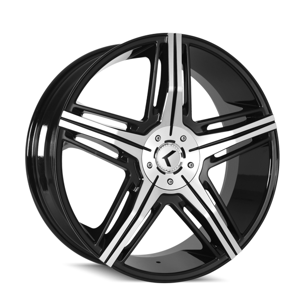 20" Inch 5x114.3 4 Wheels Rims KRAZE SPINNER KR181 20x8.5 +40mm CHROME