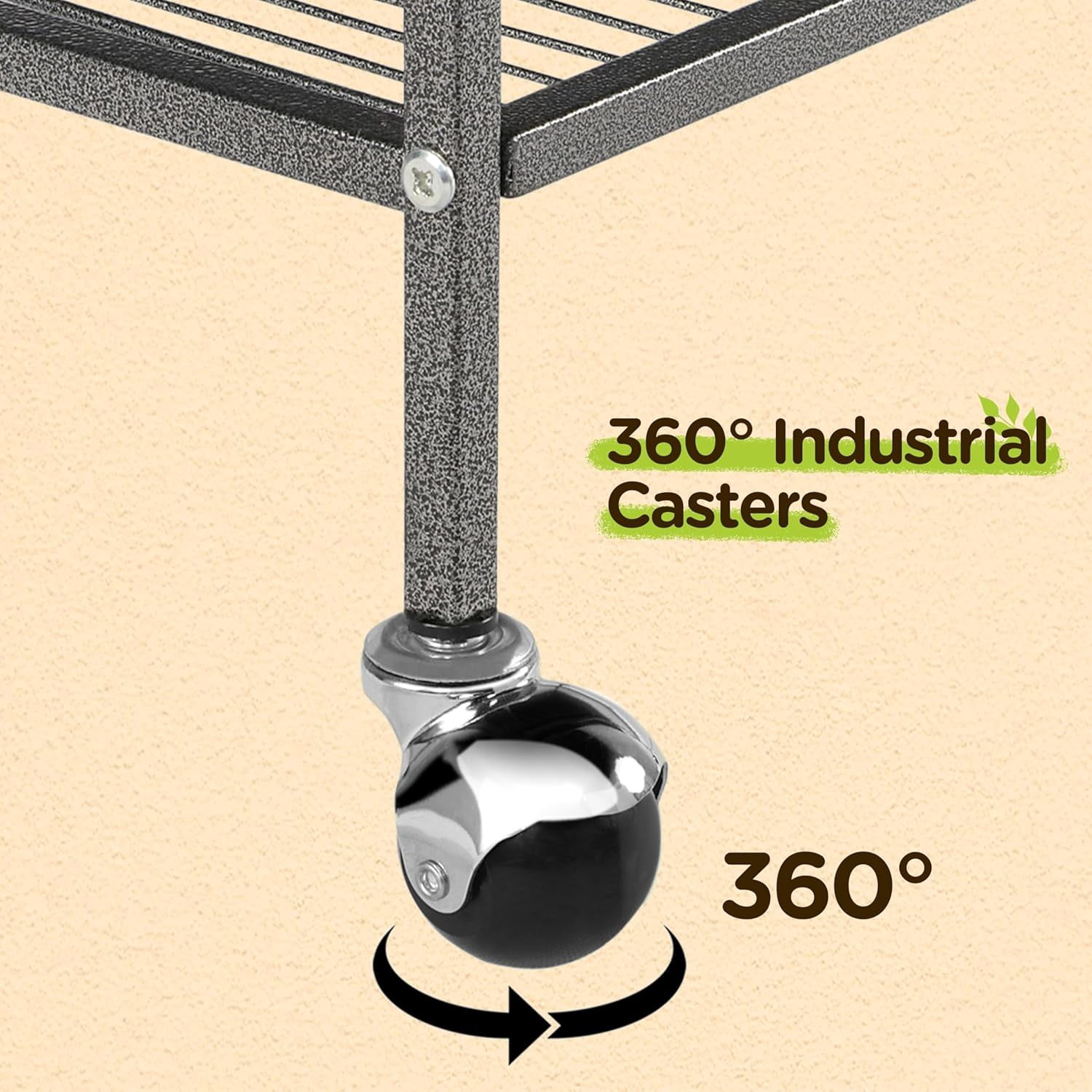 52'' Bird cage w/Perches & Feeders, Large Birdcage with Pull-Out Tray, Rolling Wheels, Extra Storage, Flight Cage for Cockatiel, Parrot, Parakeet, Conure, Budgie, Pigeon Small/Medium Birds