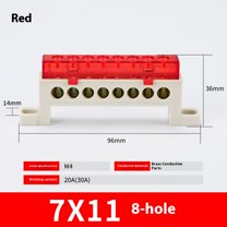5Pcs Brass Terminals, Distribution Box Terminals, Dustproof Cable Connectors