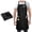 Black, variant on ARCCAPTAIN 24" x 36" Leather Welding Apron – Heat & Flame Resistant Cowhide Blacksmith Apron with 6 Tool Pockets, Adjustable M to XXXL, Black for Men & Women