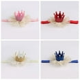 thumbnail image 6 of Naierhg Cute Kids Baby Girl Toddler Lace Crown Hair Band Headwear Headband Accessories, 6 of 8