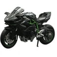 thumbnail image 1 of Moto 1:12 H2 R Modèle Réduit en Alliage Jouet Noir Ninja H2R Moto Détachable Collection Noir, 1 of 10