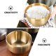 thumbnail image 3 of unbranded De Acero Inoxidable Dorado Con Para Sopa En Casa Bowl Multiusos Compacto Y Duradero, 3 of 5