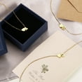 thumbnail image 4 of Uxcell Heart Initial Necklaces for Women, Alphabet Pendant Dainty Letter Necklace with Box and Card Letter A Gold, 4 of 7