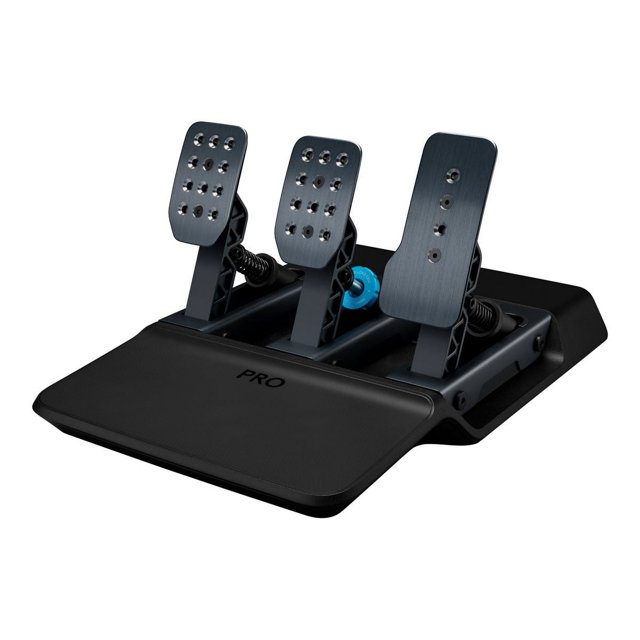 Logitech G Pro Racing Pedals - Pedals - wired - for PC, Microsoft Xbox One, Microsoft Xbox Series S, Microsoft Xbox Series X, Sony PlayStation 4, Sony PlayStation 5