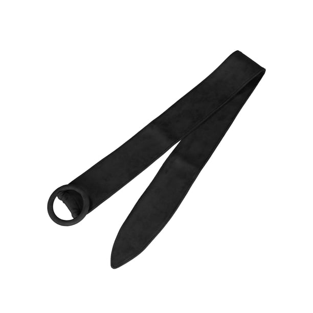 Cinturones Anchos para Mujeres INSPIRE CHIC, Cinturones Suaves para Vestidos de Dama, Negro Vintage