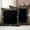 Black, variant on Christmas Outdoor Waterproof Pillow Covers, Yellow Snowflakes Xmas Retro Farmhouse Decorative Square Throw Pillowcase Sofa Cushion Sham for Patio/Couch/Chair, 26"x26" 2 Pack