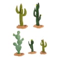 thumbnail image 4 of segolike Diorama Tree Mini Trees Model for Handcraft Landscape Decorations Furnishings cactus, 4 of 9