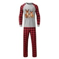 thumbnail image 2 of Uaswgudfs Men's Christmas Pajama Set, Elf Squad Family Plaid Long Sleeve Top & Pants, Family Matching Loungewear Sleepwear for Dad - Walmart Popular Festive Pajamas, 2 of 5