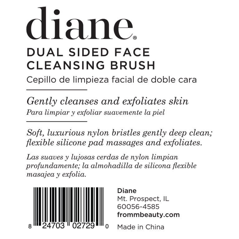 Diane Dual Sided Face Cleansing Brush, Pink photo 4