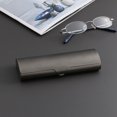 thumbnail image 1 of Estuche para gafas de metal ligero, pequeño y portátil, estuche para gafas de aleación de aluminio esmerilado, 1 of 3
