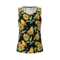 thumbnail image 4 of Haiem Sunflowers And Bird Workout Tank Tops for Women, Athletic Sports Slim-Fit Tank Tops, Compression Sleeveless Dry Fit Shirts,Athletic Shirt-Large, 4 of 9