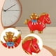thumbnail image 5 of Figura de caballo, adorno de escritorio, coleccionable creativo, regalo Feng Shui para primavera Caballo rojo, 5 of 7
