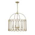 thumbnail image 2 of Trade Winds Chloe 4-Light Pendant in Matte Black, 2 of 4