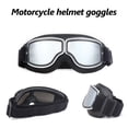 thumbnail image 1 of Retro Motorcycle Goggles Stylish Safe Riding Glasses Windproof Dustproof Foldable Goggles Motorcycle Supply, 1 of 8
