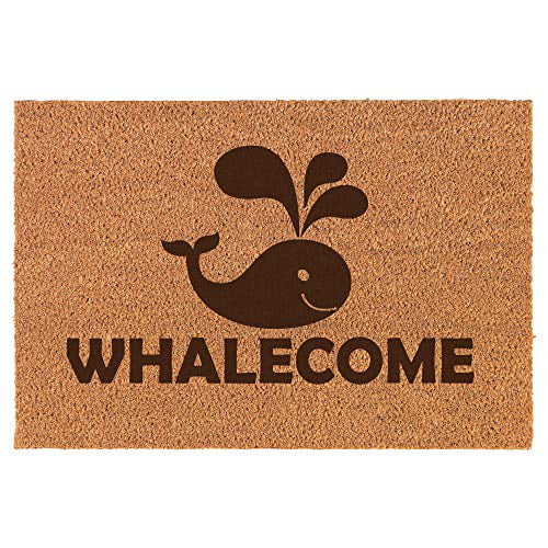 Coir Door Mat Entry Doormat Funny Welcome Just Don't Expect Much 