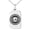 Silver, variant on Stainless Steel Telekinesis Element Rune Engraved Small Rectangle Dog Tag Charm Pendant Necklace