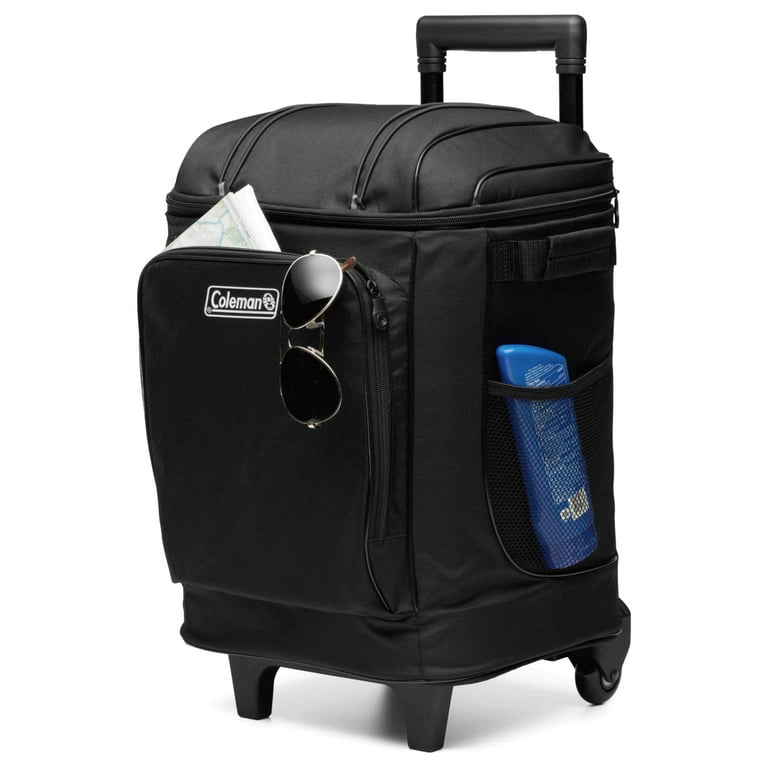Coleman CHILLER 42-Can Insulated Cooler Bag, Telescoping Handle