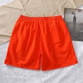 thumbnail image 5 of FRSASU Men's Swim Trunks with Mesh Lining Beach Bathing Suits Outdoor Sports Quick Dry Swimming Trunks with Pockets Orange, 5 of 9