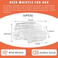 thumbnail image 4 of 4 PCS Deer Whistles for Car, Automotive Deer Warning Whistle Devices, Animal Warning Devices Avoids Collision, Universal Animal Alert Accessories for Vehicles (Black), 4 of 6
