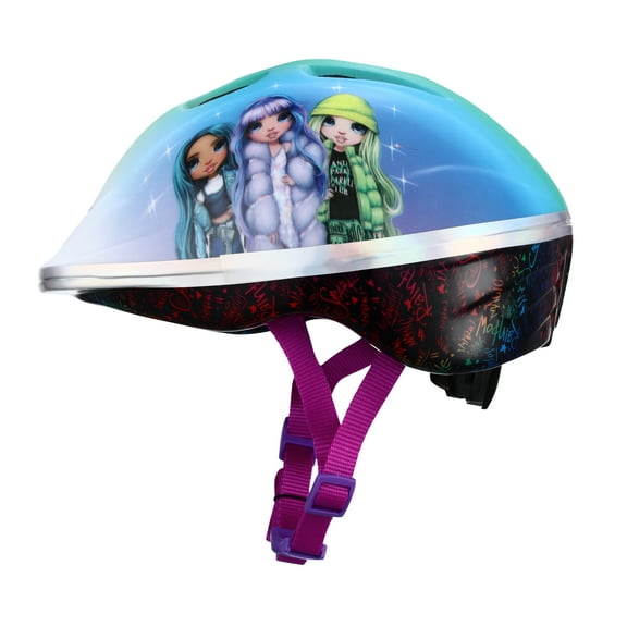 Rainbow High Light-up Bike Helmet for Kids Ages 8 