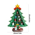 thumbnail image 3 of Clearance EGNMCR Mini Christmas Tree Small Christmas Small Mini Tree Ornaments Suitable For Holiday Scene Decoration Desktop Ornaments Happy New Year, 3 of 5