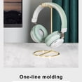 thumbnail image 4 of Methold Soporte para auriculares, soporte para auriculares de acero inoxidable, pantalla de escritorio, soporte para de Metal, estante, accesorios Cables de audio/vídeo Oro, 4 of 6