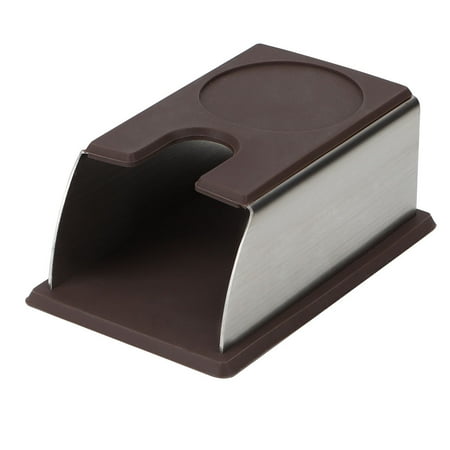 

Efficient Coffee Tamper Mat Corner Tamping Stand Silicone Compact For Cafe Home Coffee Accessory