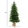 thumbnail image 3 of Costway 3Ft Pre-Lit Spruce Tabletop Christmas Tree Lights Timer, 3 of 12