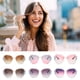 thumbnail image 3 of Gafas de Sol Clásicas Sonducket para Mujer Transparentes con Adorno de Diamantes de Imitación Lentes Rosa, 3 of 6