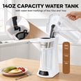 thumbnail image 5 of Kuhitley Single Serve Coffee Maker for Grounds,14oz Hot & Iced Coffee Brewer with 420ml Water Cup,700W Compact Machine with Reusable Mesh Filter,One Cup Coffee Maker for Home Countertop, 5 of 10
