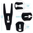 thumbnail image 4 of Bgsha 20x Non Slip Velvet Hangers Clips for Flocked Trouser Coat Clothes Pant Clip, 4 of 9