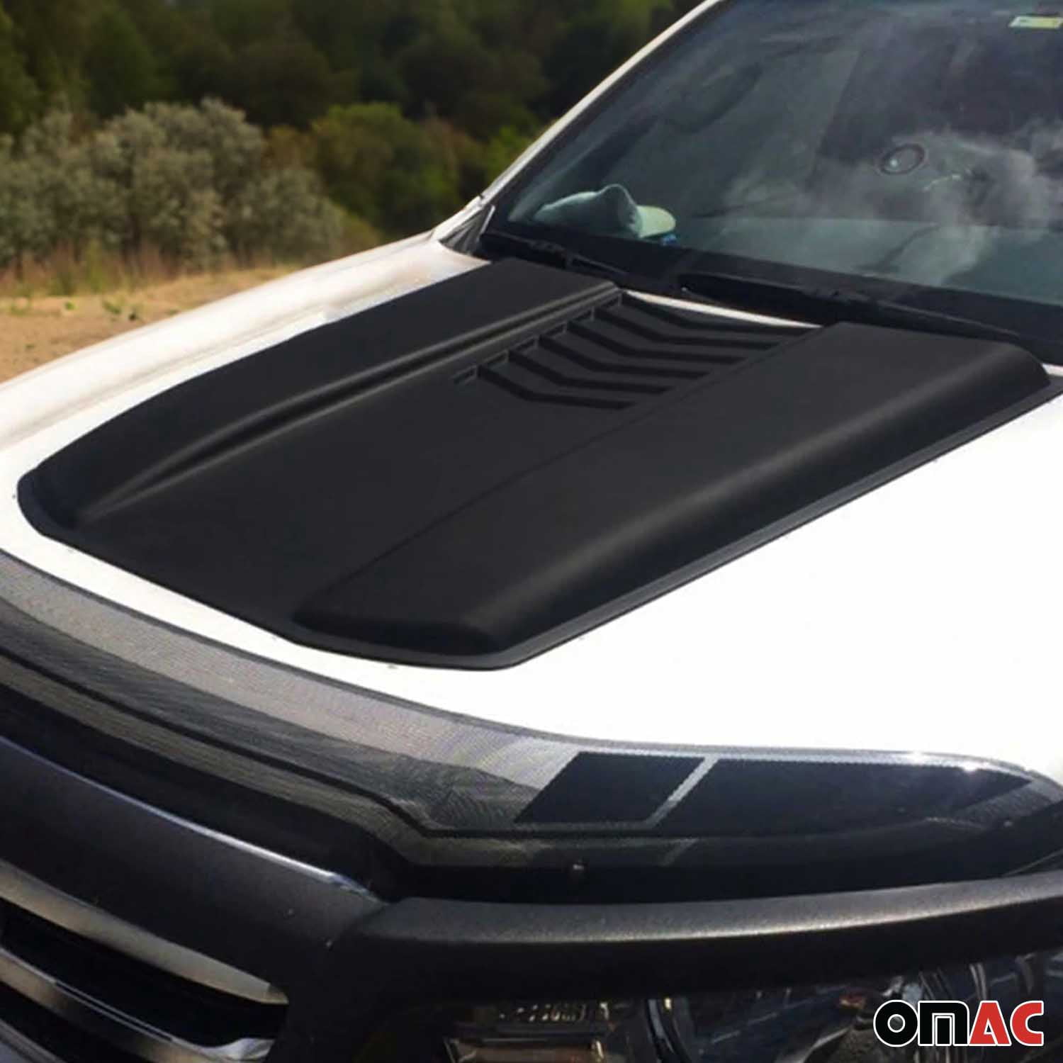 OMAC Hood Scoop Vent Air Flow Intake for Chevrolet Colorado 2004-2012