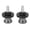 Titanium, variant on Rupoun 1 Pair Motorcycle Swing Arm Spool M8 Stand Screw for Kawasaki Ninja ZX6R Z900 Vulcan Titanium 8 inches / 20.32 cm Universal Fit High Strength CNC[cite: 1]