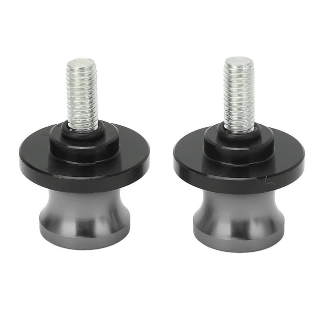1 par de carretes de brazo oscilante de motocicleta CNC de alta resistencia, tornillo de soporte de brazo oscilante universal M8 para Z900 ZX10R ZX6R de titanio