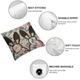 thumbnail image 4 of COMIO Bunny Eggs Peeps Easter Pillow Covers Farmhouse Easter Decorations Happy Easter Flowers Spring Throw Cushion Case for Home Sofa Couch&nbsp;2pc, 4 of 6