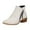 White, variant on asddcavvf Women Shoes Boots Square Heel Short Boots Casual Shoes Fashion Soft Sole Ladies Nude Boots