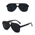 thumbnail image 2 of Vintage Aviator Sunglasses For Women Men 70s Glasses Retro Oversized Yellow Lens Shades, 2 of 3