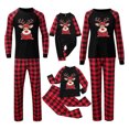 thumbnail image 4 of Pyjama de Noël Confortable et Décontracté pour Femmes Maman Ensemble de Pyjama Assorti pour Famille Col Rond Manches Longues Pantalon Long Vêtements de Famille Pyjamas, 4 of 4