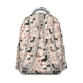thumbnail image 3 of Dachshund and Flower Backpack for School,Cute School Bag,Schoolbag with Adjustable Shoulder Straps & Padded Back,15.3"x11"x7.1"., 3 of 6