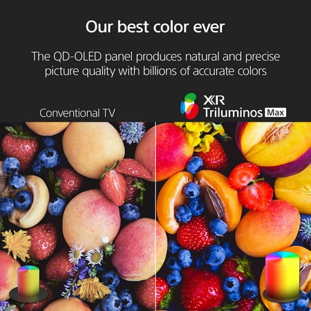 Sony 55” Class BRAVIA XR A95L QD-OLED 4K HDR Smart TV with Google TV XR55A95L -2023 Model