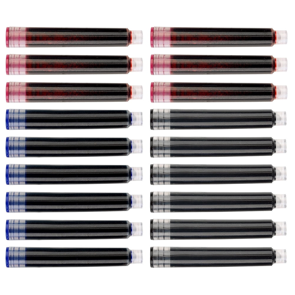 Raindrops 300 Pcs Simple Stationery Fountain Pens Refills Useful Pens Ink Supplements