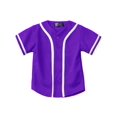 thumbnail image 1 of Hat and Beyond Mens Baseball Button Down Jersey Hipster Hip Hop T Shirts, 1 of 5