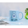 thumbnail image 3 of Taza de café plateada Buffalo Care Bears Grumpy Bear Like I Care, 3 of 8
