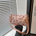 thumbnail image 3 of Bolso Mano Diseñador Hombro Lindo Fresa Pana para Mujeres Y Niñas, 3 of 8