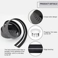thumbnail image 4 of 2 Rolls Bike Handlebar Tape Non-Slip Cycling Handle Wraps Soft Bicycle Bandage Bar Grip Wrap Tape Adhesive Back with 2 Pcs Bar End Plugs, 4 of 6