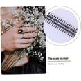 thumbnail image 2 of 3 Pcs Ring Ruler Jewelry Sizer Us Ring Sizer Measuring Tool Finger Sizer for Rings Ring Measure Ring Sizer Belt Water Bottle Silicone Sleeve Ring Measuring Tool Jewlery Magnifier, 2 of 5